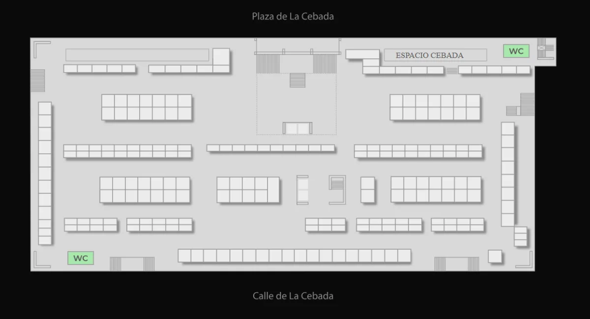 Croquis Mercado de la Cebada